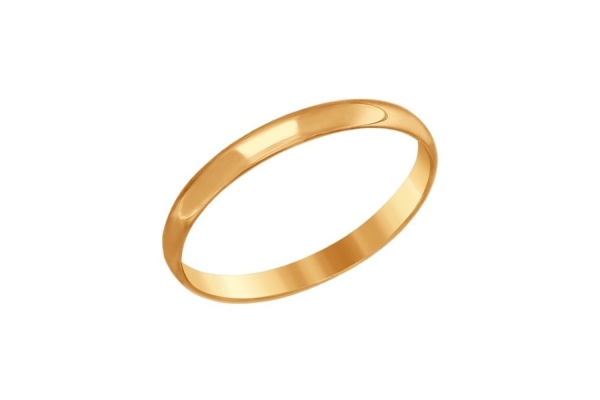 Обручальное кольцо Sokolov из золота